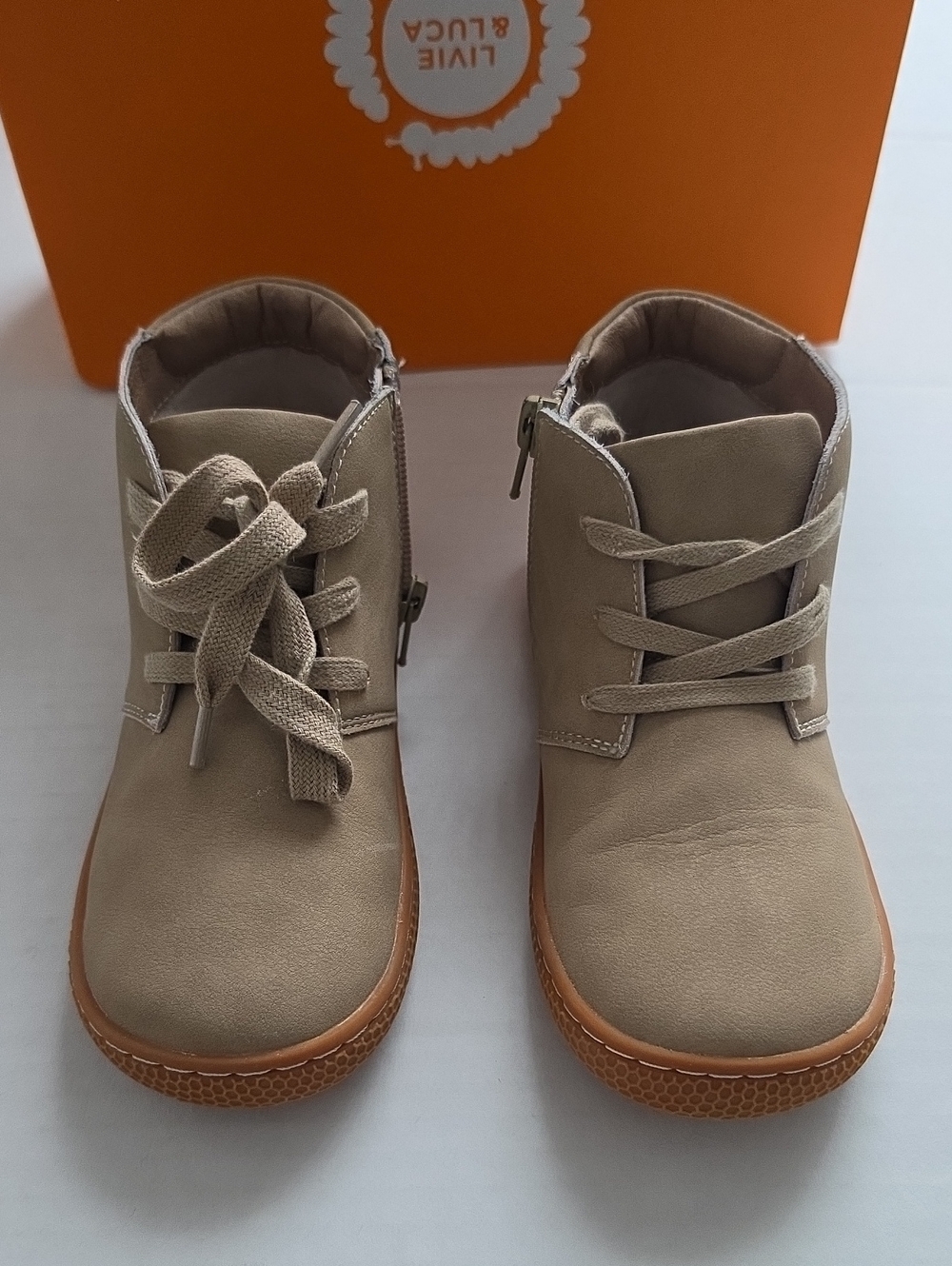 Livie and Luca Mighty Chukka Boot Suede Boys Size 13